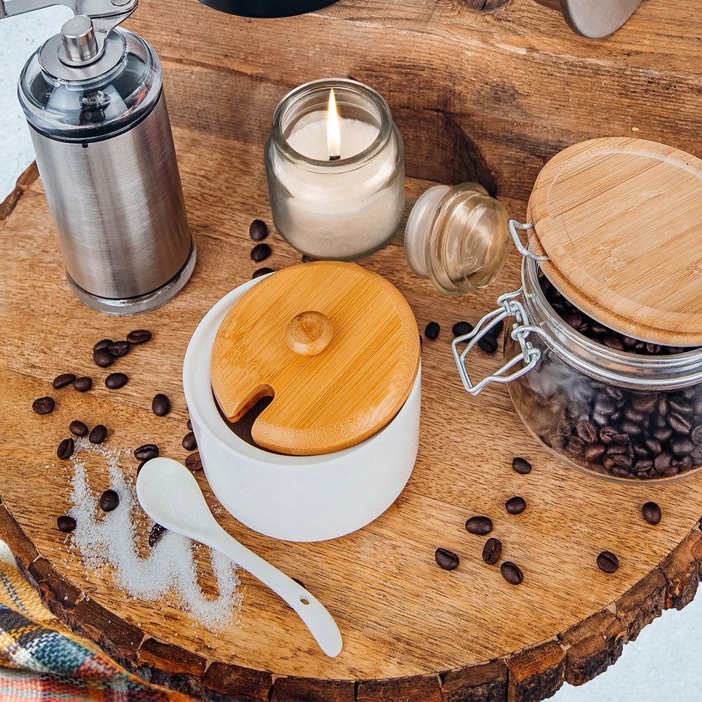 Cukierniczka Porcelanowa Bambusowa Biała Kod producenta 126714