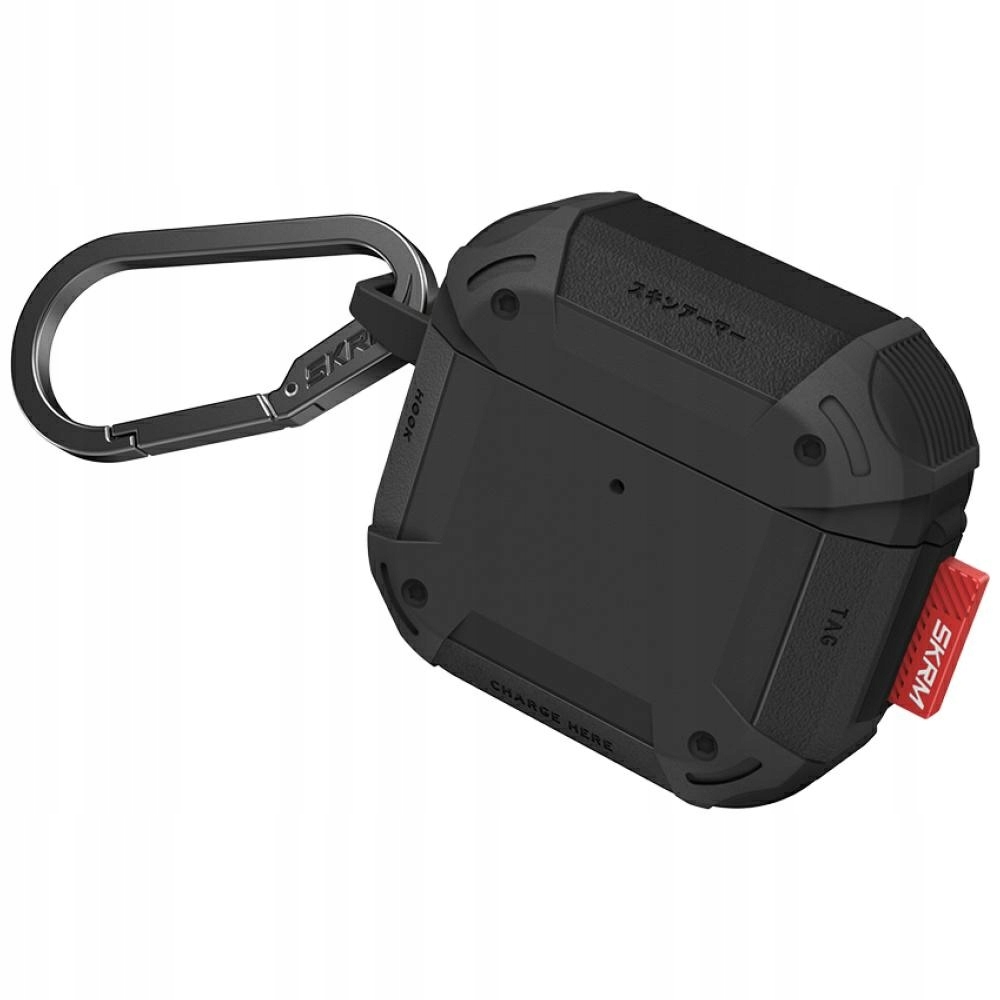 Etui Do Airpods 4 Skinarma Mecha Ce Czarne Case Futerał Pokrowiec