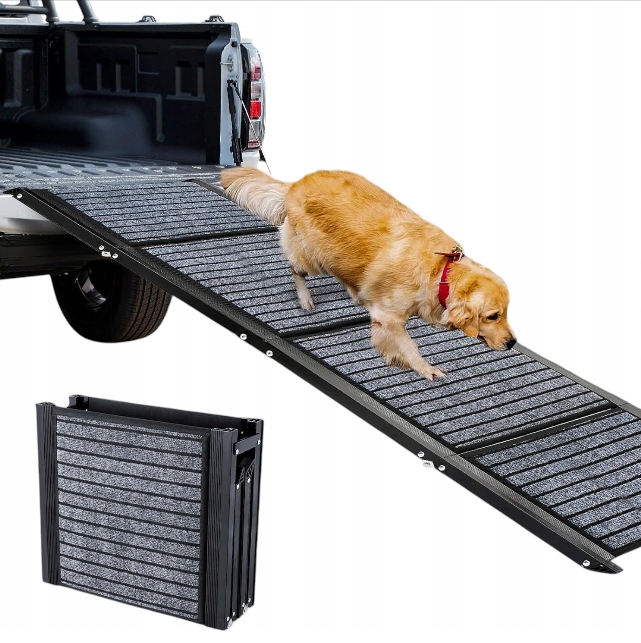 Levně Rampa pro psa 180x50 cm skládací protiskluzová Suv schody velký pes