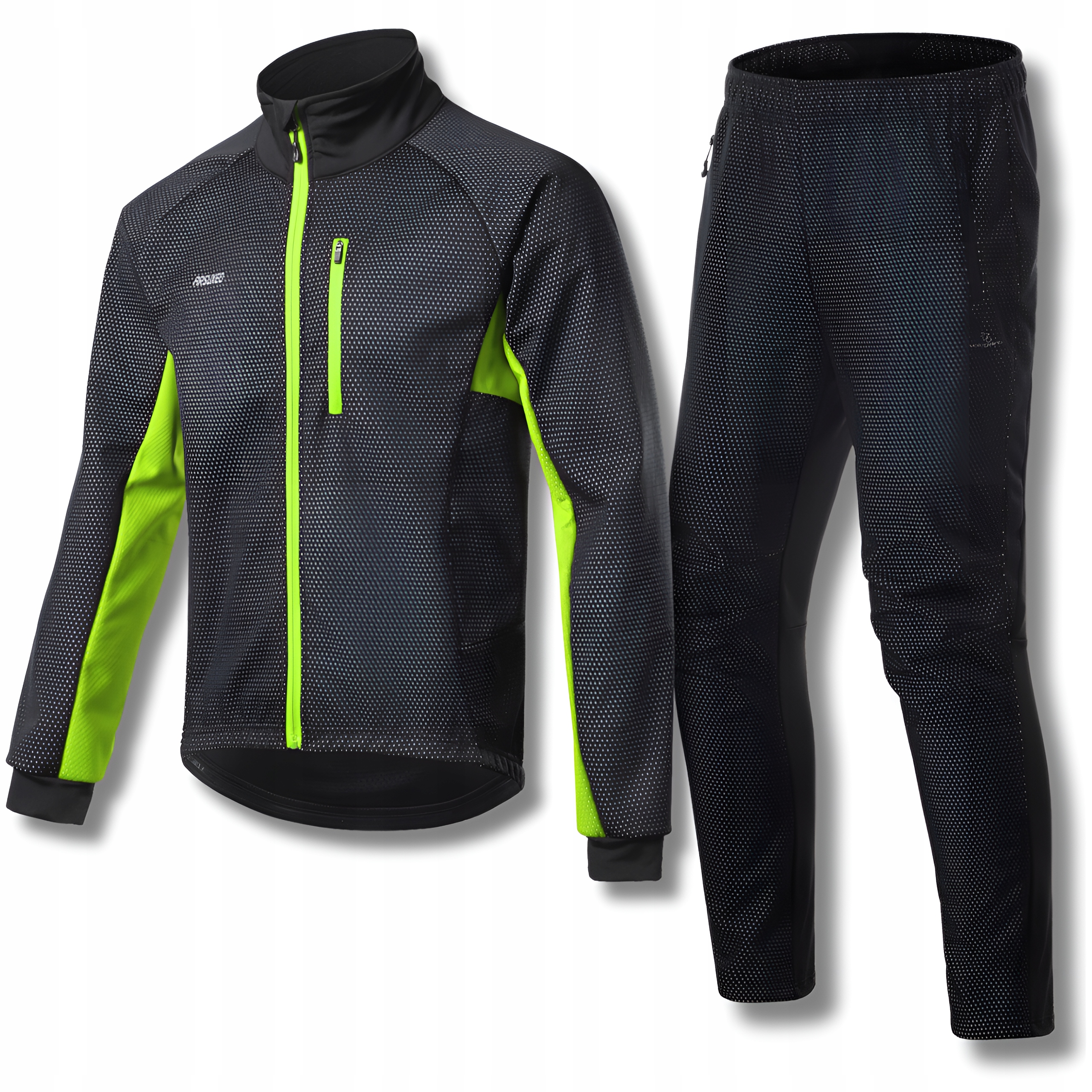 Strój Sportowy Rowerowy Męski Softshell Termoaktywny Zimę 20ŻAA Arsuxeo XL