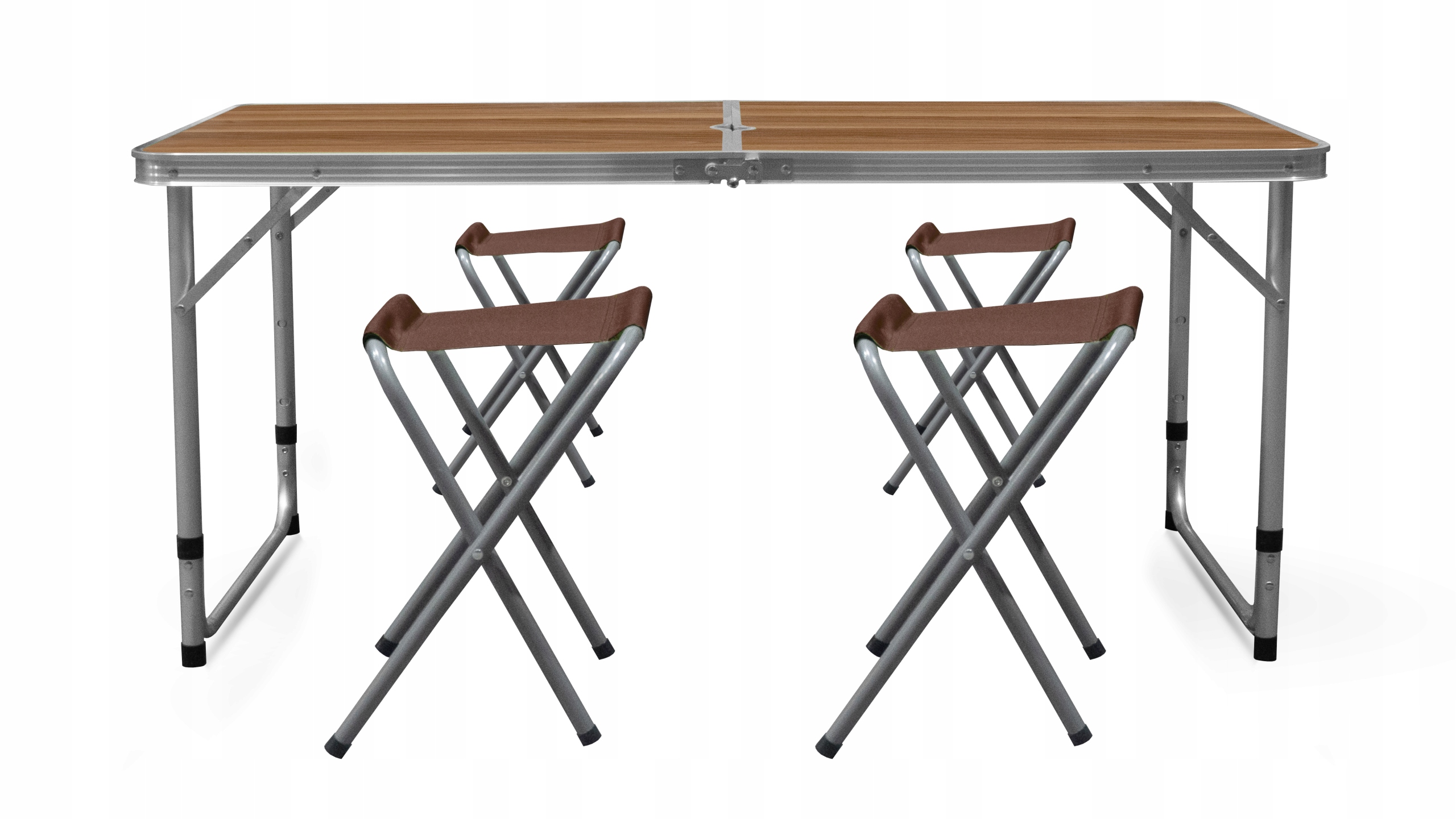 Zestaw Turystyczny Meble Ogrodowe Kempingowe SKŁADANE Stan opakowania oryginalne