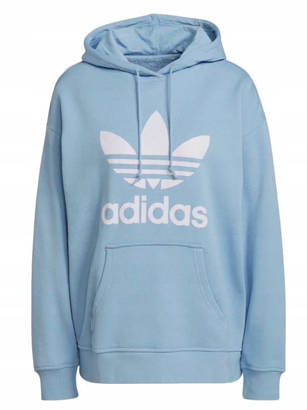 

Bluza damska Adidas Trefoil błękitna H33585 2XS