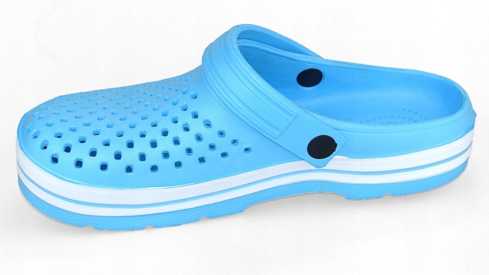 KROKSY KLAPKI OGRODOWE DAMSKIE LACZKI PIANKI Rozmiar 40