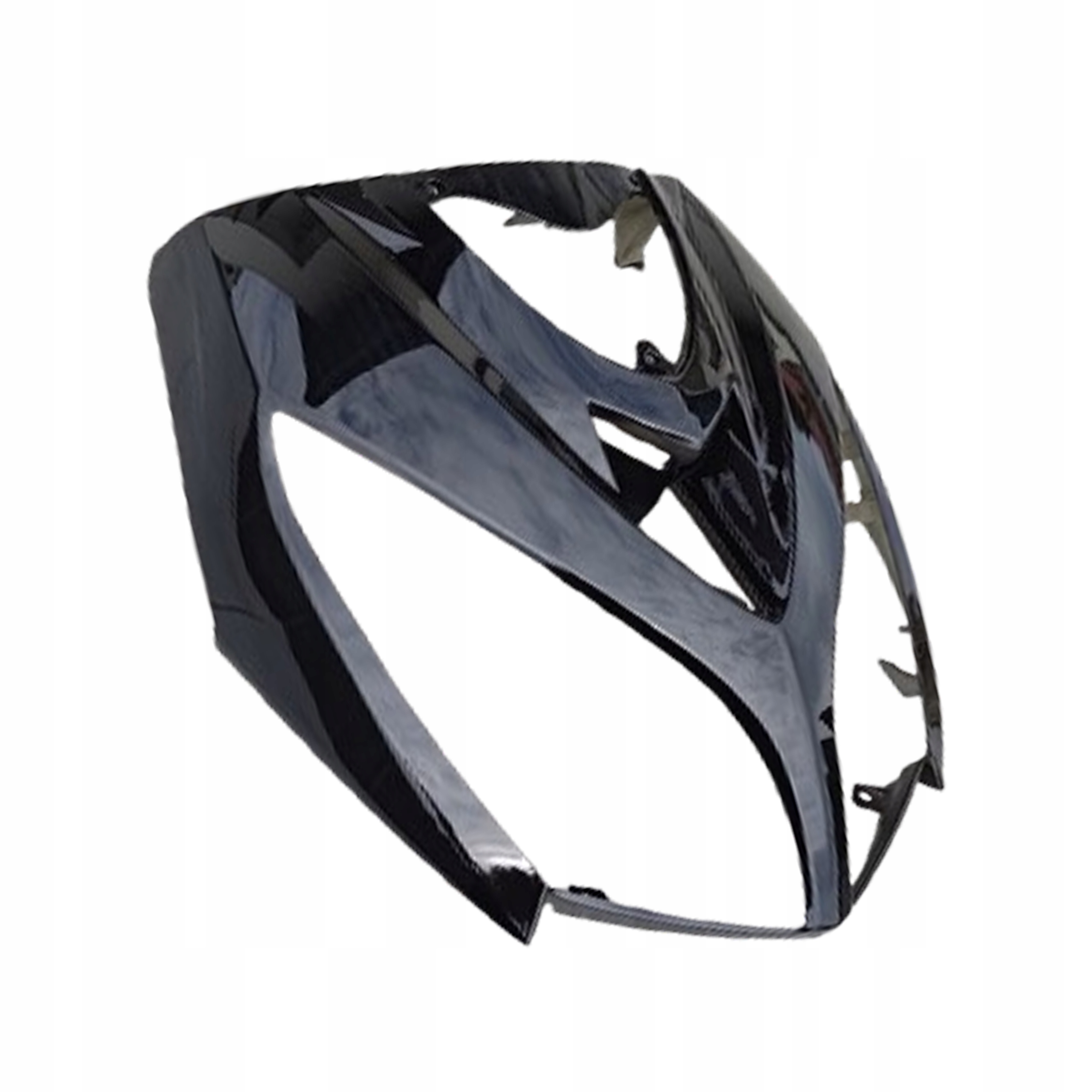 Plastové Pouzdro Lampy Přední Skútr Velký Ly Černý Lesk Quantum