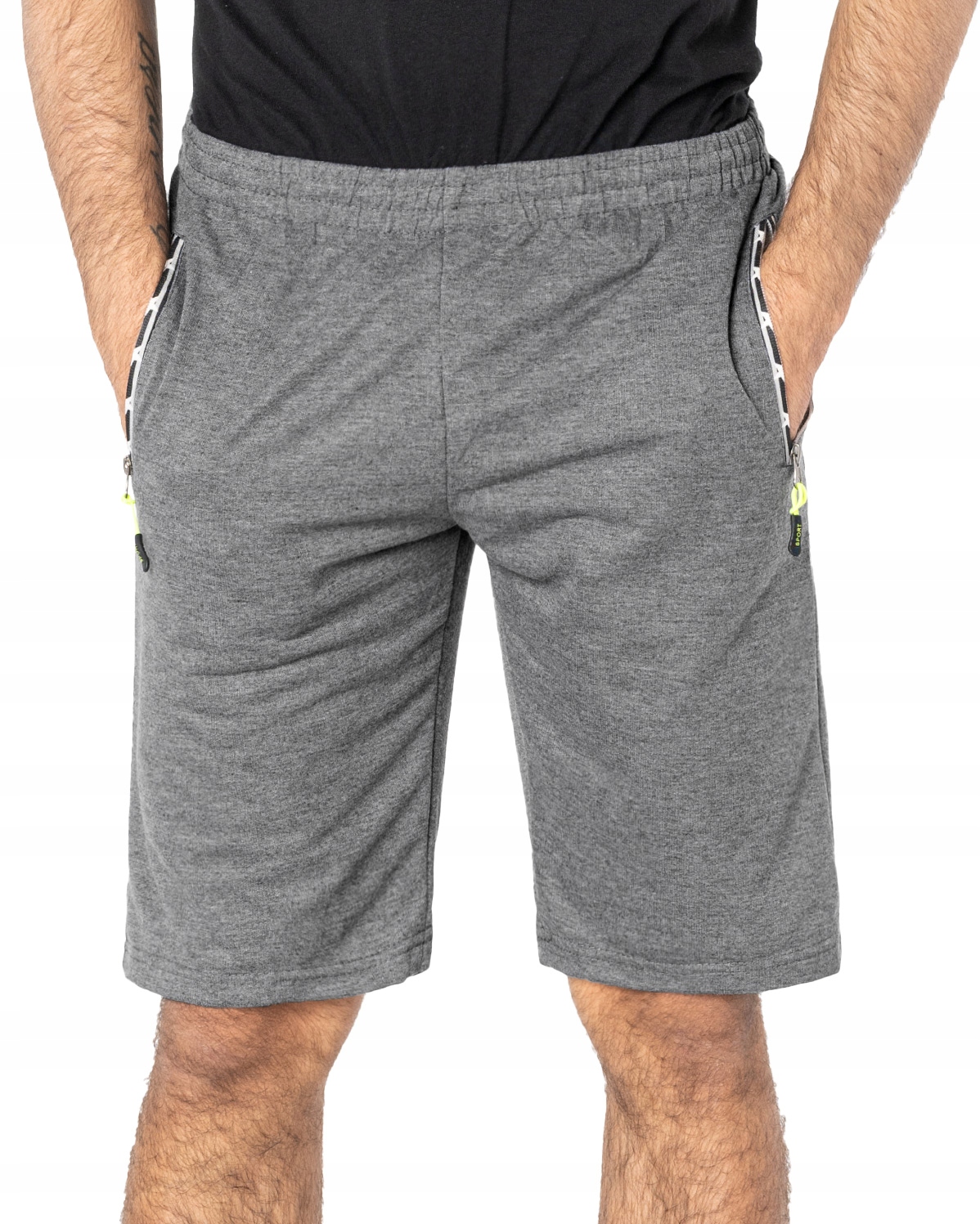 

Krótkie Spodenki Dresowe Szorty Męskie 66057-1 3XL