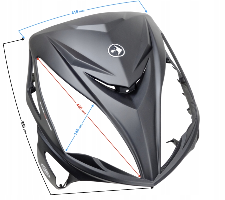 OBUDOWA LAMPY REFLEKTORA PLASTIK JUNAK 607 BARTON FALCON 50 125