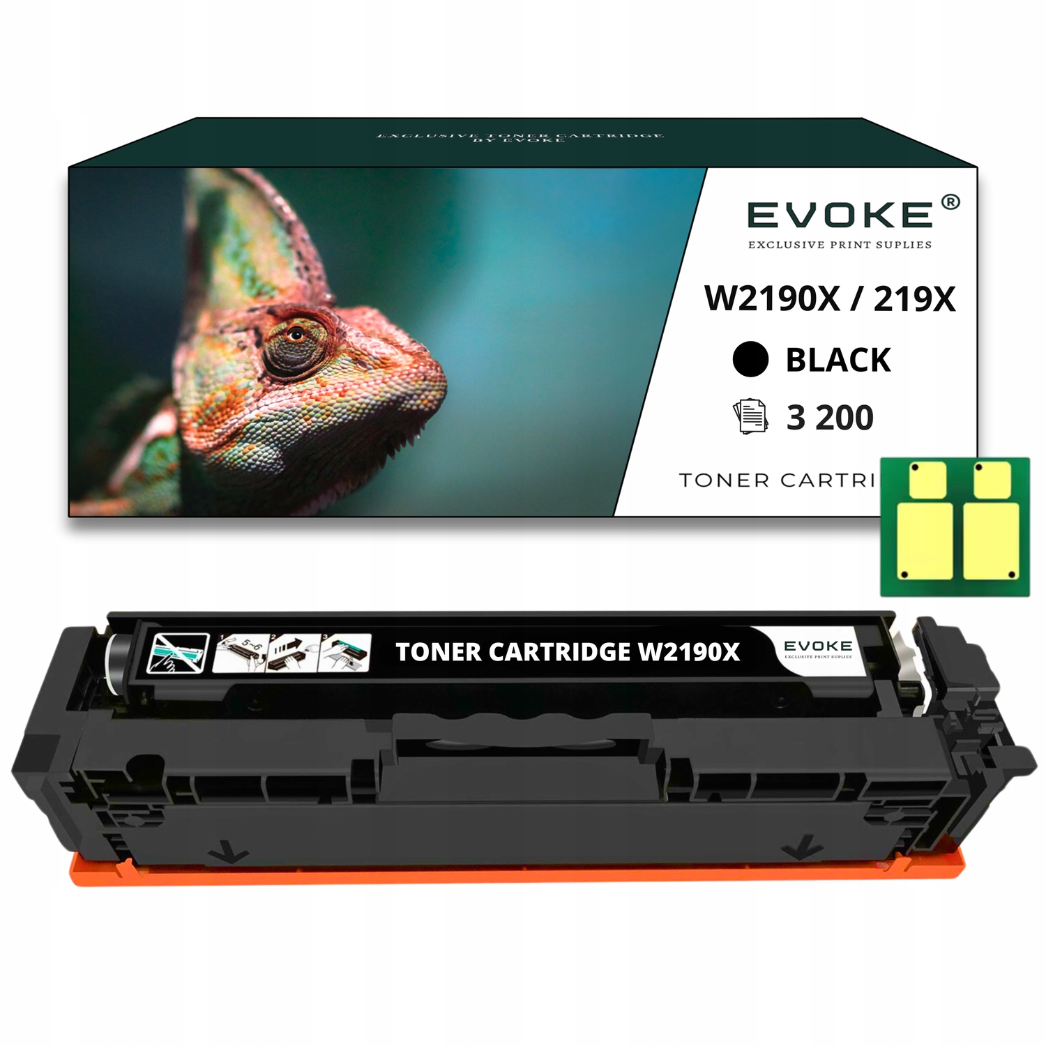 Toner pro Hp W2190X černý Chip 3202dw 3302fdw 3302sdw 3302fdn 3202dn