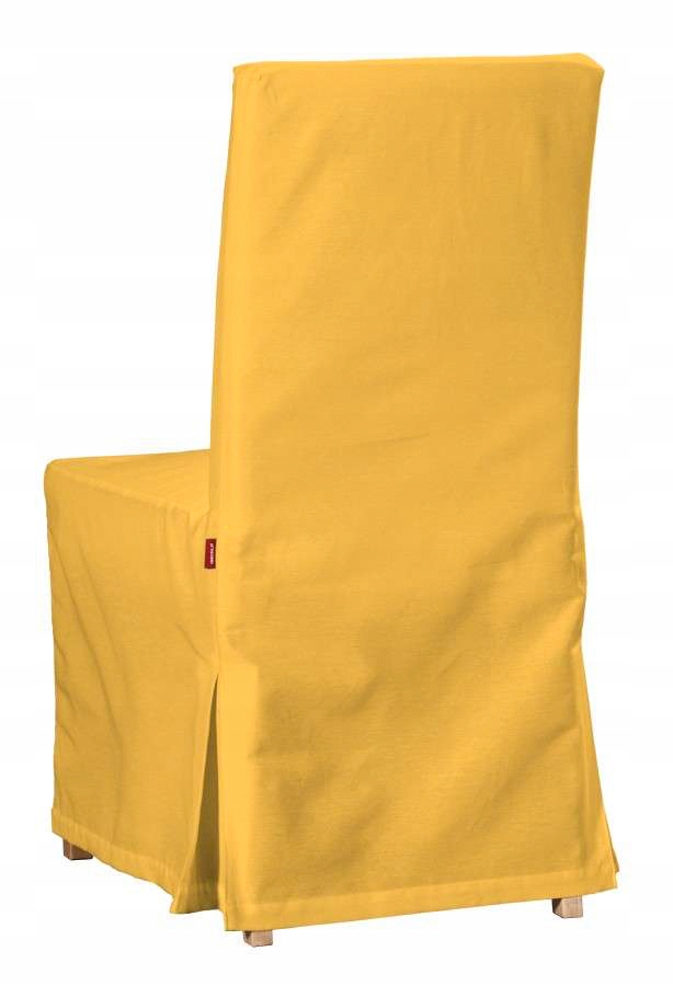 Dekoria potah na židli Henriksdal dlouhý Ikea žlutý