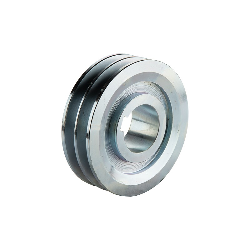 Dvojité pásové kolo na dva pásy 2x13 Fi 120/42 mm, drážka 12 mm