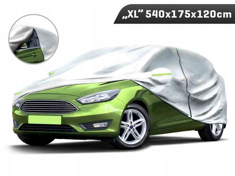 Poťah na auto XL 540x175x120 3-vrstvový reflexný zips