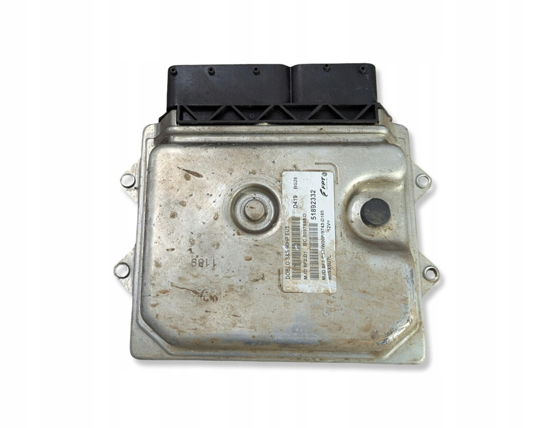 control unit of the engine Fiat Doblo 2 2012 51892332