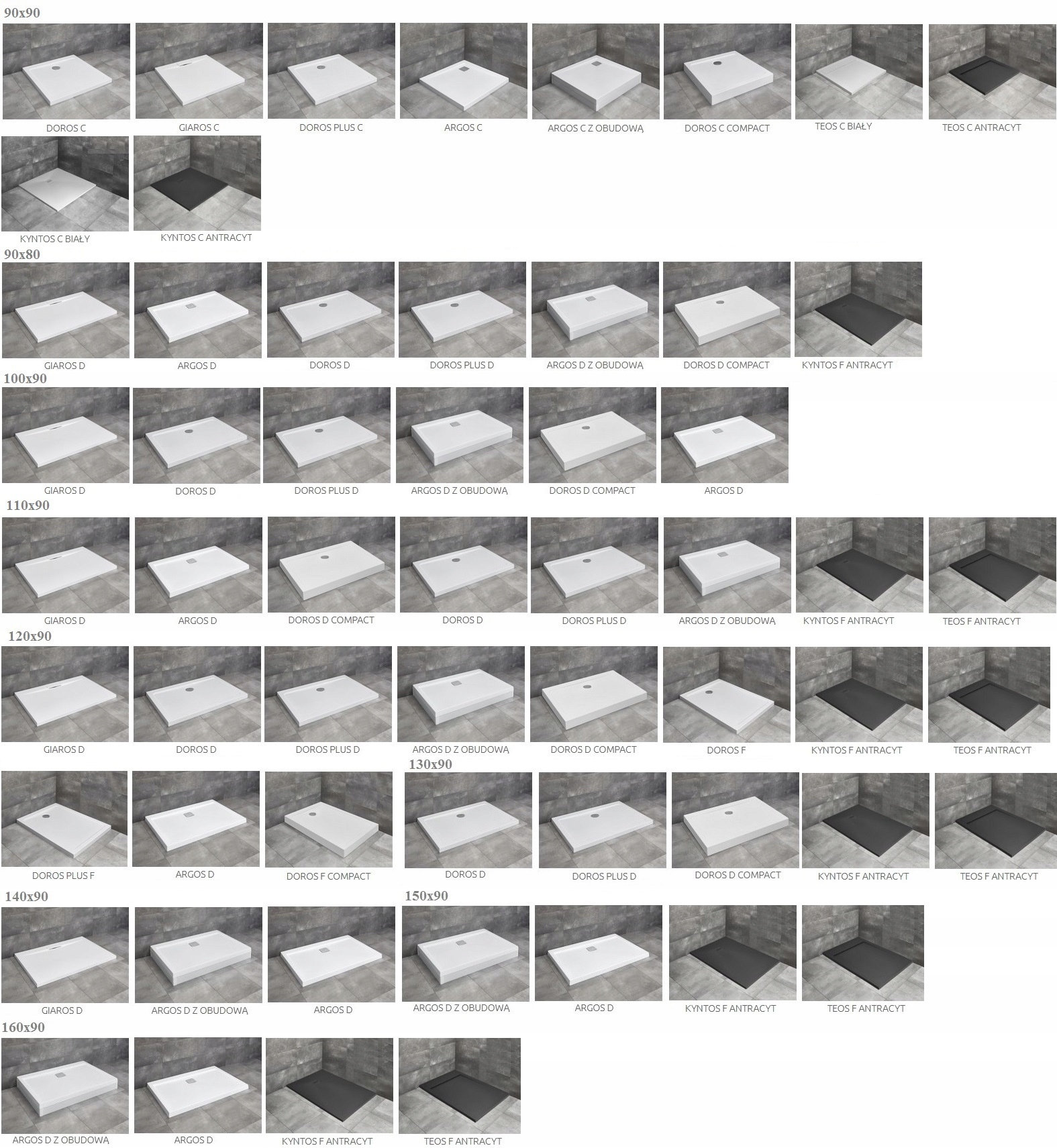 Drzwi FURO DWJ Gold 90x200 RADAWAY LEWE Złote Typ drzwi rozsuwane