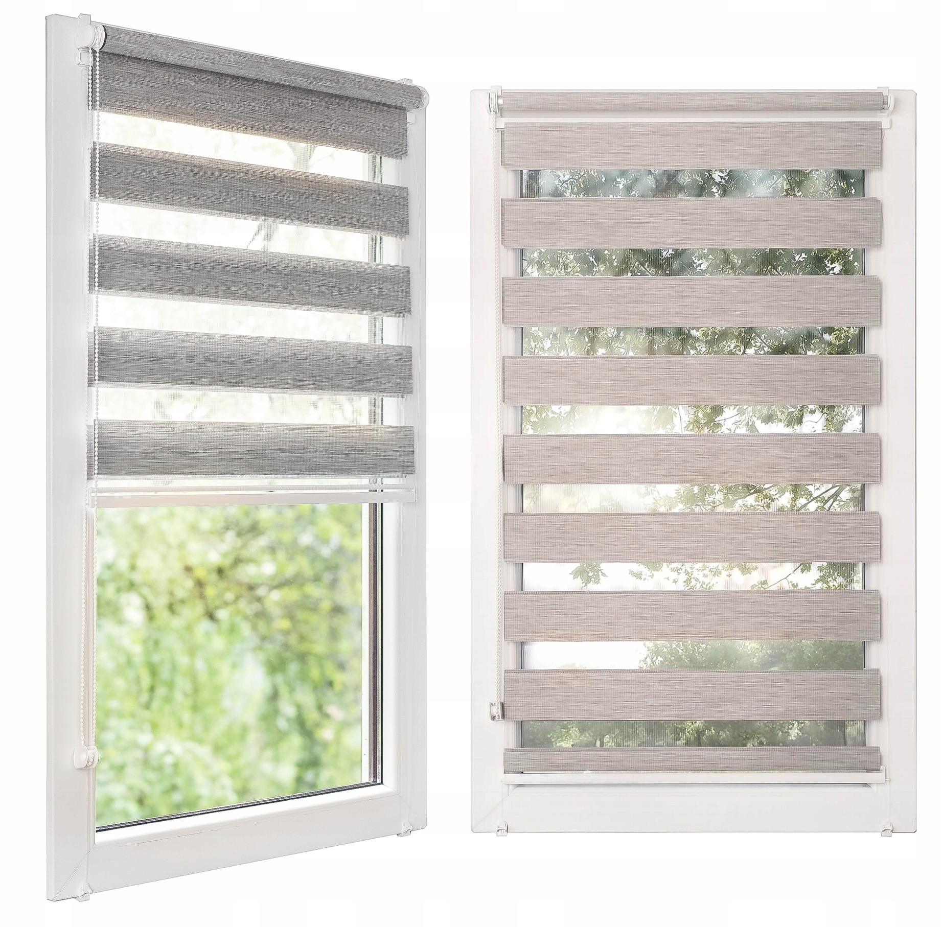 

Roleta Dzień-noc na wymiar 110x220cm Kolory promo