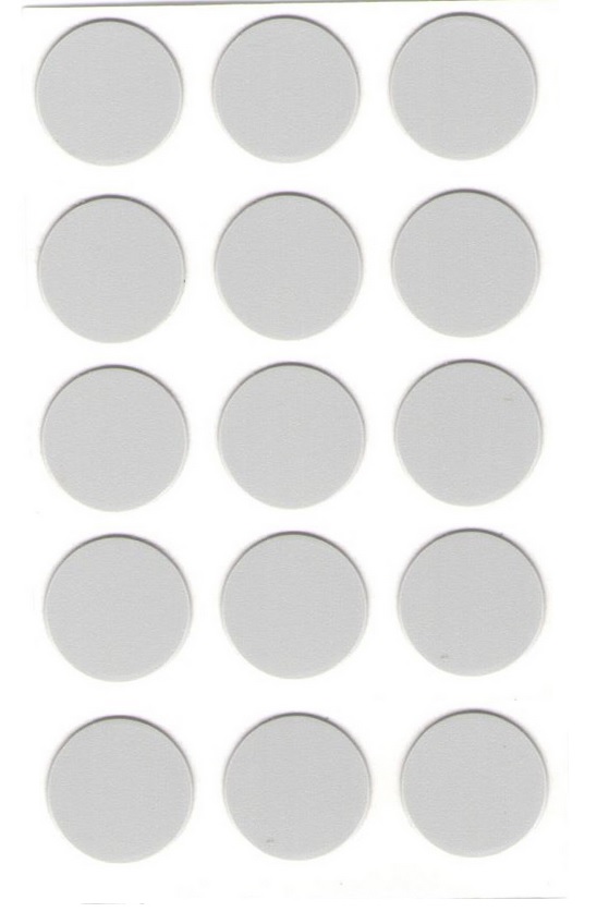 

Zaślepka samoprzylepna szara 20mm 15szt 94191