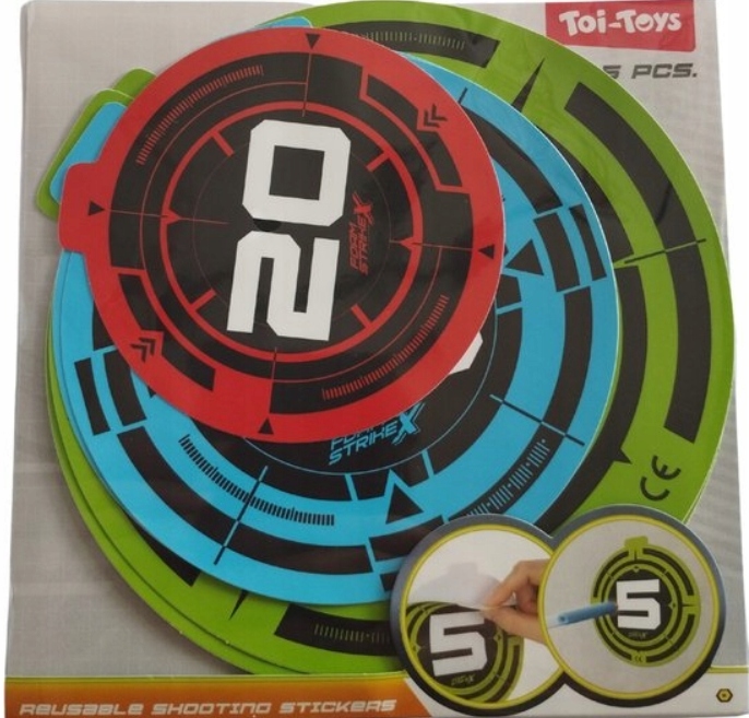 Tarcze cele łuk strzał wielokrotnego użytku Toi-Toys komplet 3+