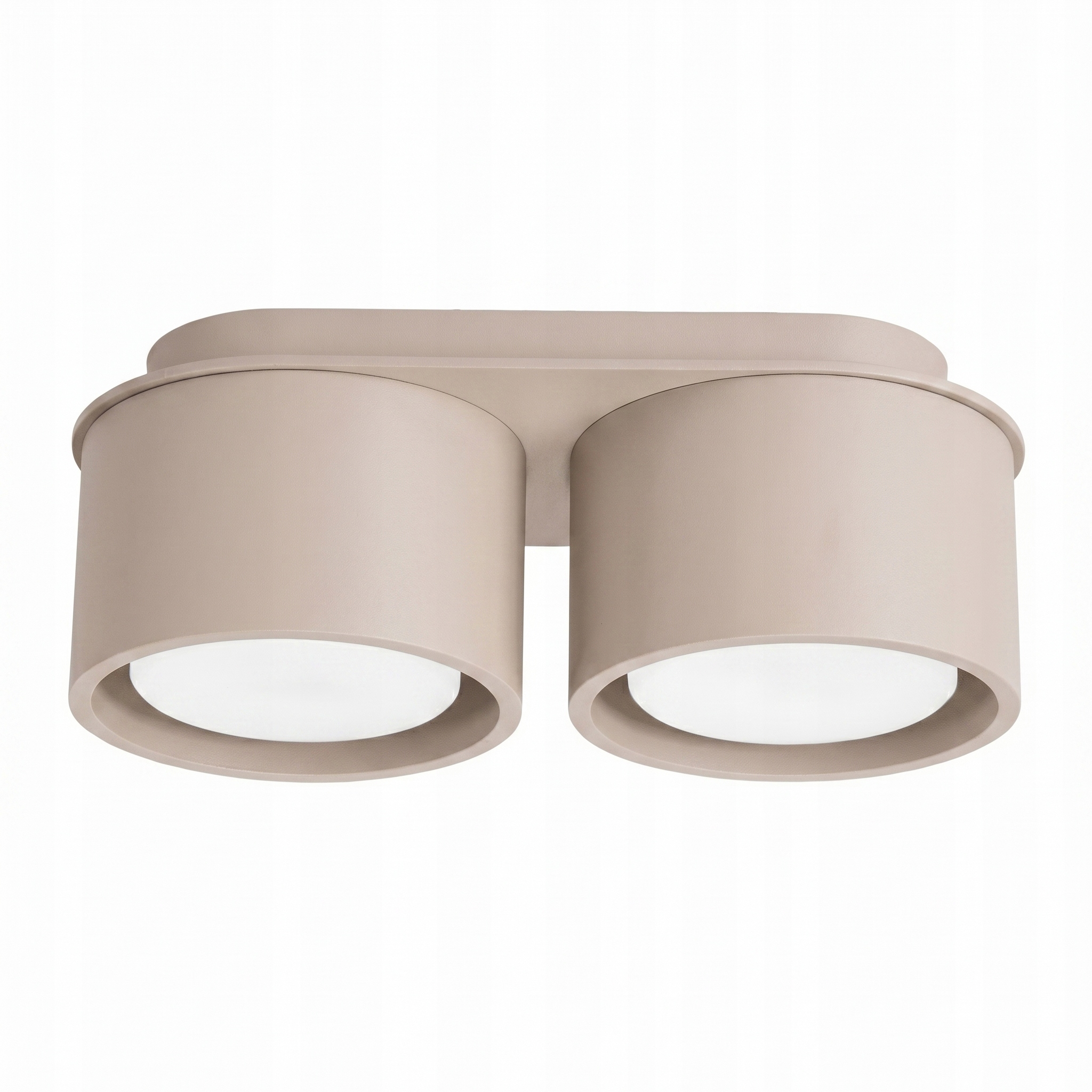 Stropné Svietidlo Modo Dvojitá stropná lampa na omietku 2 taupe Gx53 Sollux