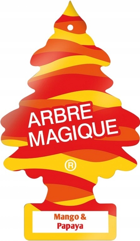 

Choinka Zapachowa Arbre Magique Mango & Papaya