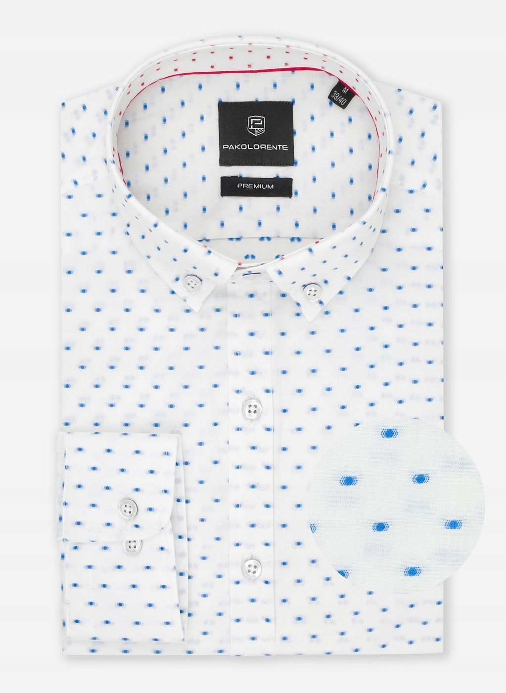 

Koszula męska w groszki Pako Lorente r. 3XL