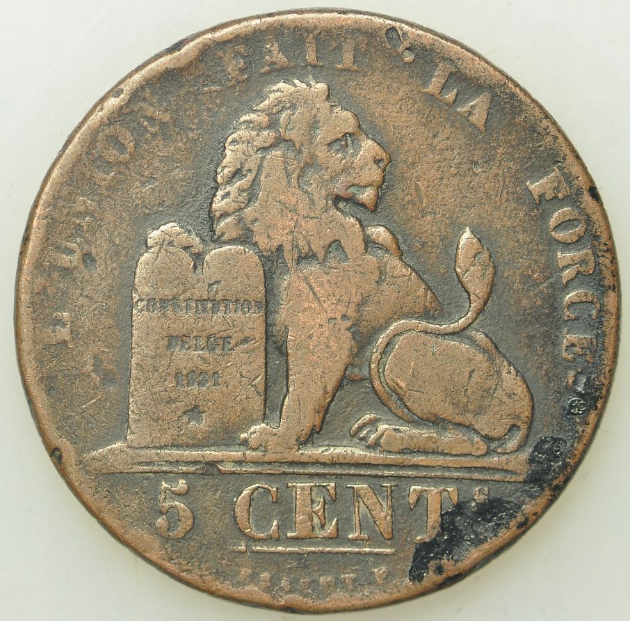 Belgia - 5 centymów 1842