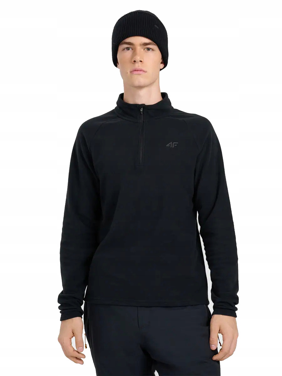 Męski polar 4F bluza polarowa FLEM065 czarny 20S XL