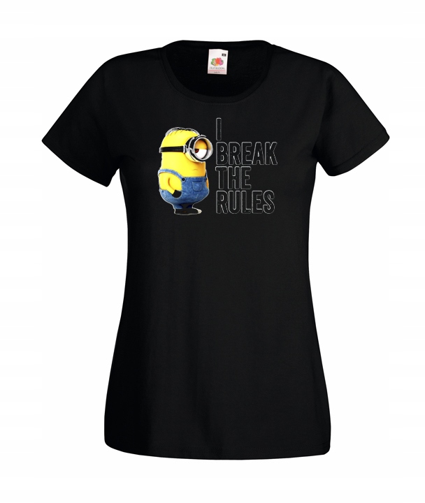 

M Koszulka Damska Minions Banana Minionki Wzory