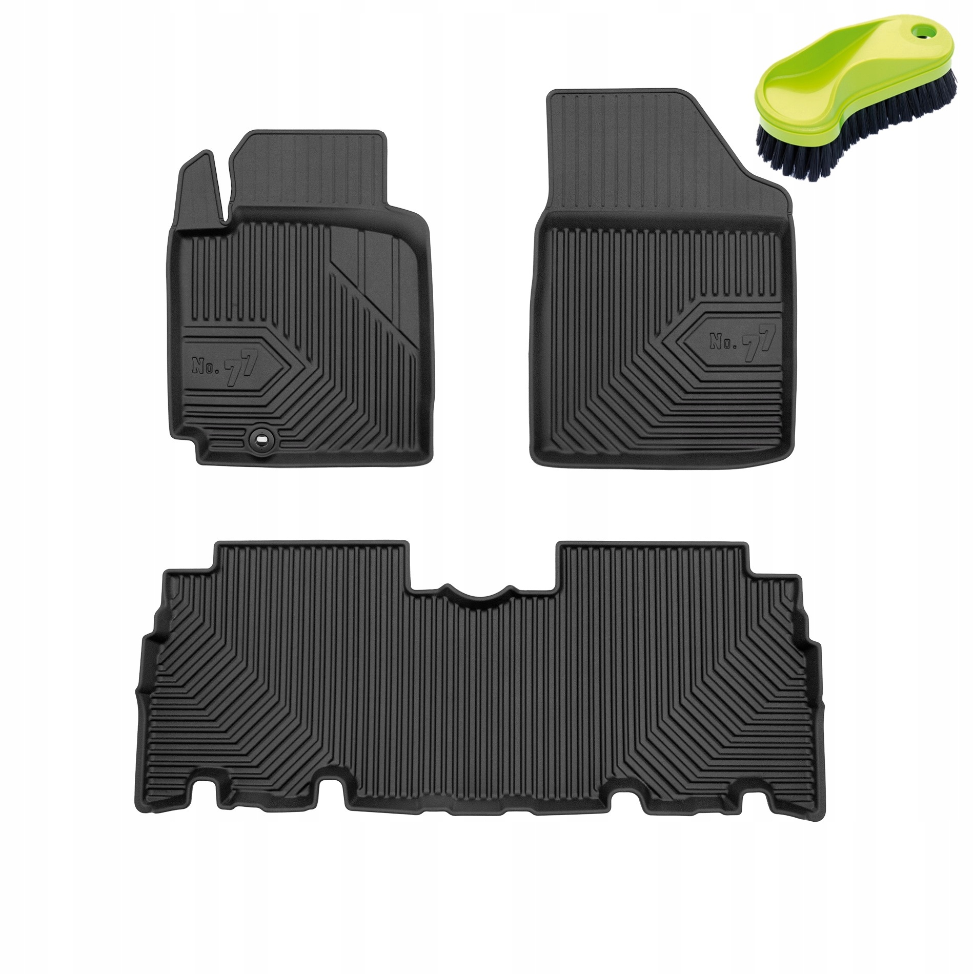 Frogum Koberce do auta pro Toyota Yaris Verso 1999-2005 kartáč