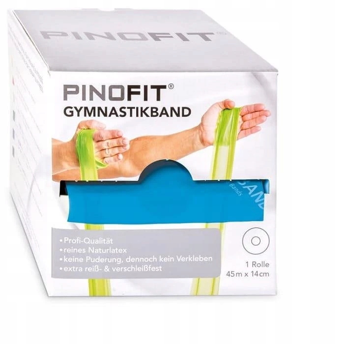 Odporová latexová páska na cvičení Elastický odpor 4,3 kg 45 m Pinofit