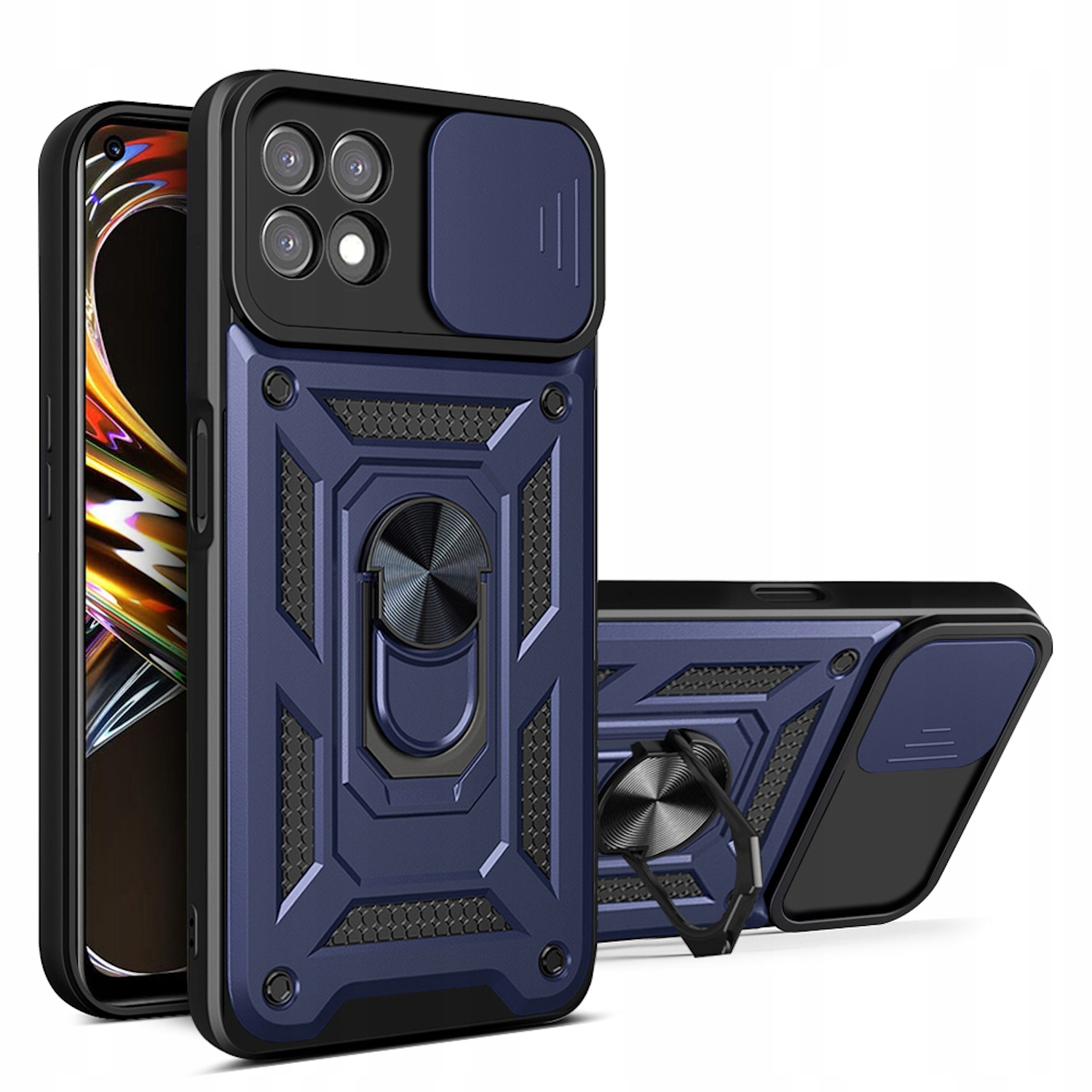 

Case Ring Obudowa Etui Pancerne do Realme 8i