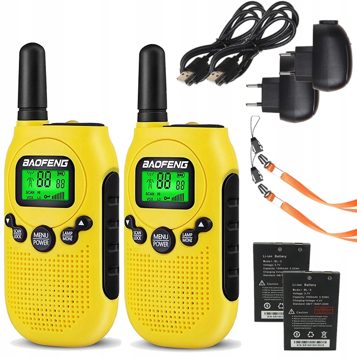 Baofeng BF-T6 Krótkofalówka Walkie Talkie USB VOX Latarka LED Łoki Toki