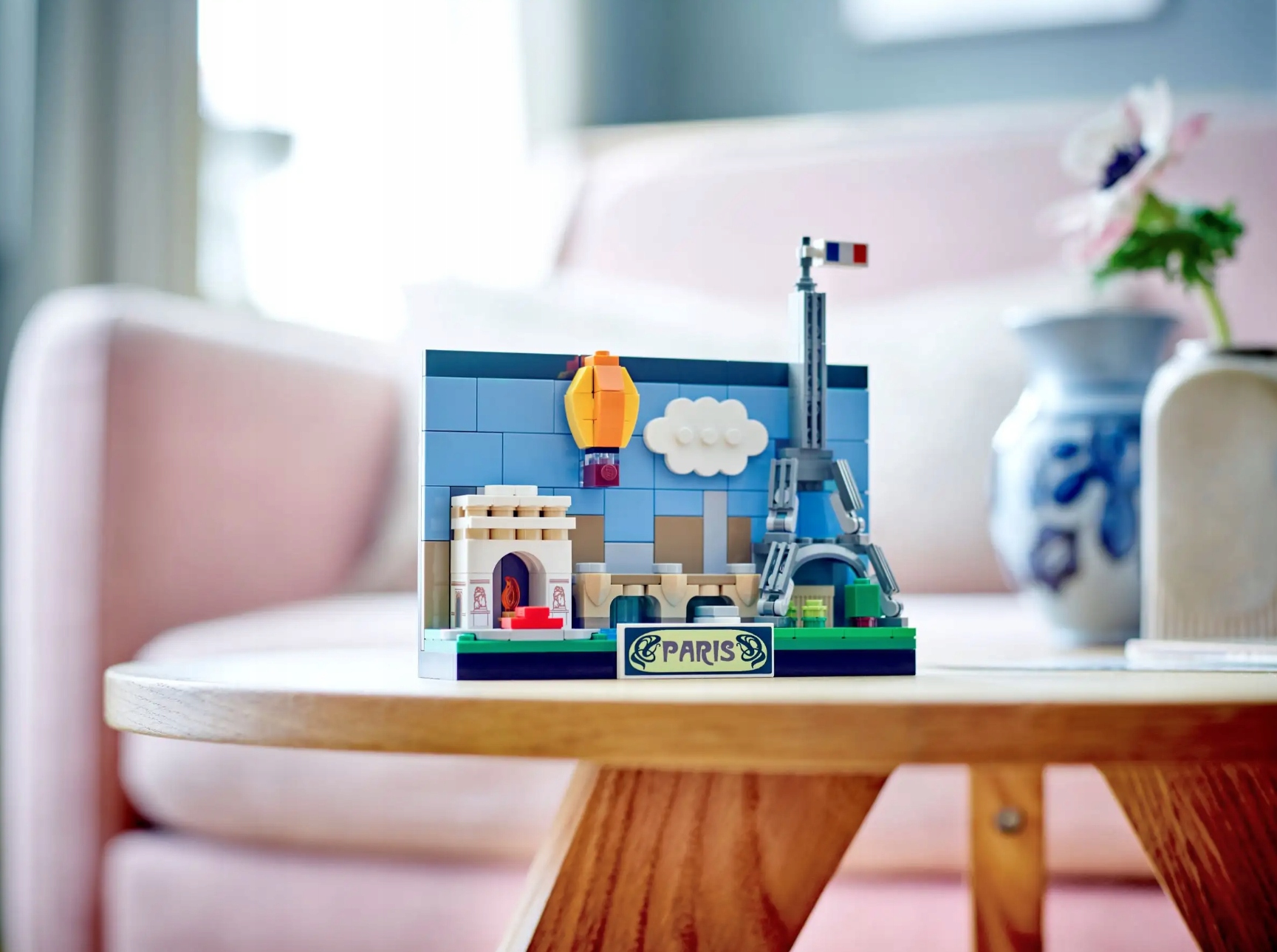 KLOCKI LEGO CREATOR POCZTÓWKA Z PARYŻA WIEŻA EIFFLA PREZENT DLA DOROSŁYCH Nazwa zestawu Pocztówka z Paryża