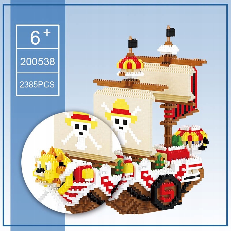 Thousand Sunny Building Blocks Toys Going Merry Kod producenta 3096678562787