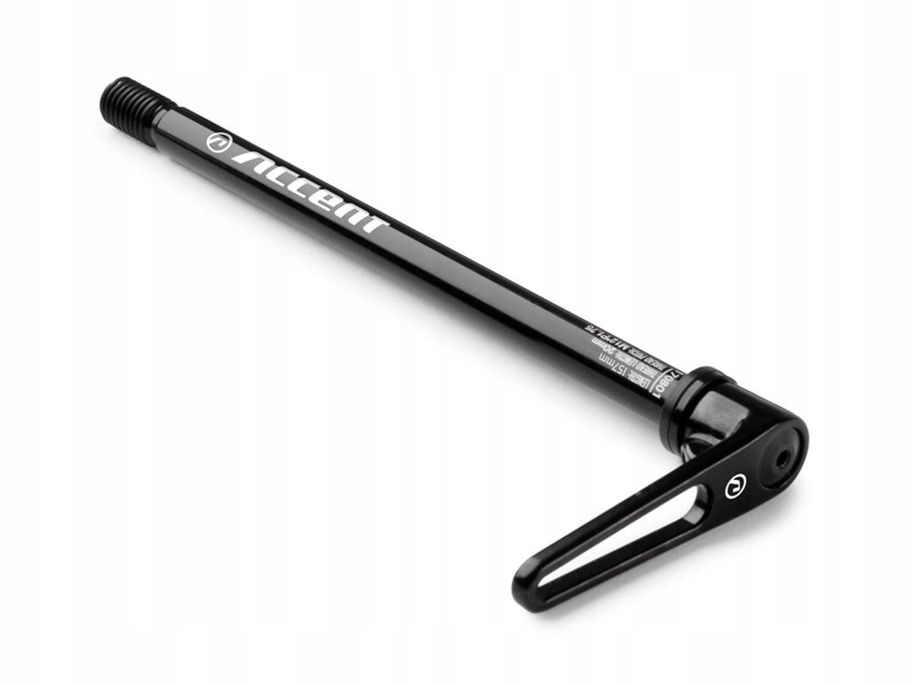 Sztywna oś piasty Accent Execute tył, 142 x 12, M12 x P1.5 do ram Accent