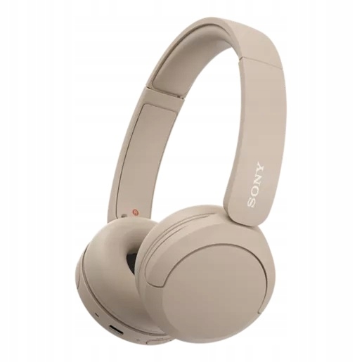 Bezdrátová sluchátka Sony WH-CH520, béžová Sony Bezdrátová sluchátka
