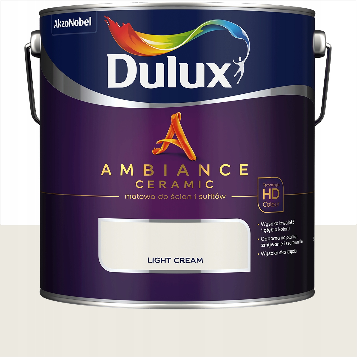 Dulux farba do ścian ceramiczna Ambiance Ceramic Light Cream 2,5L