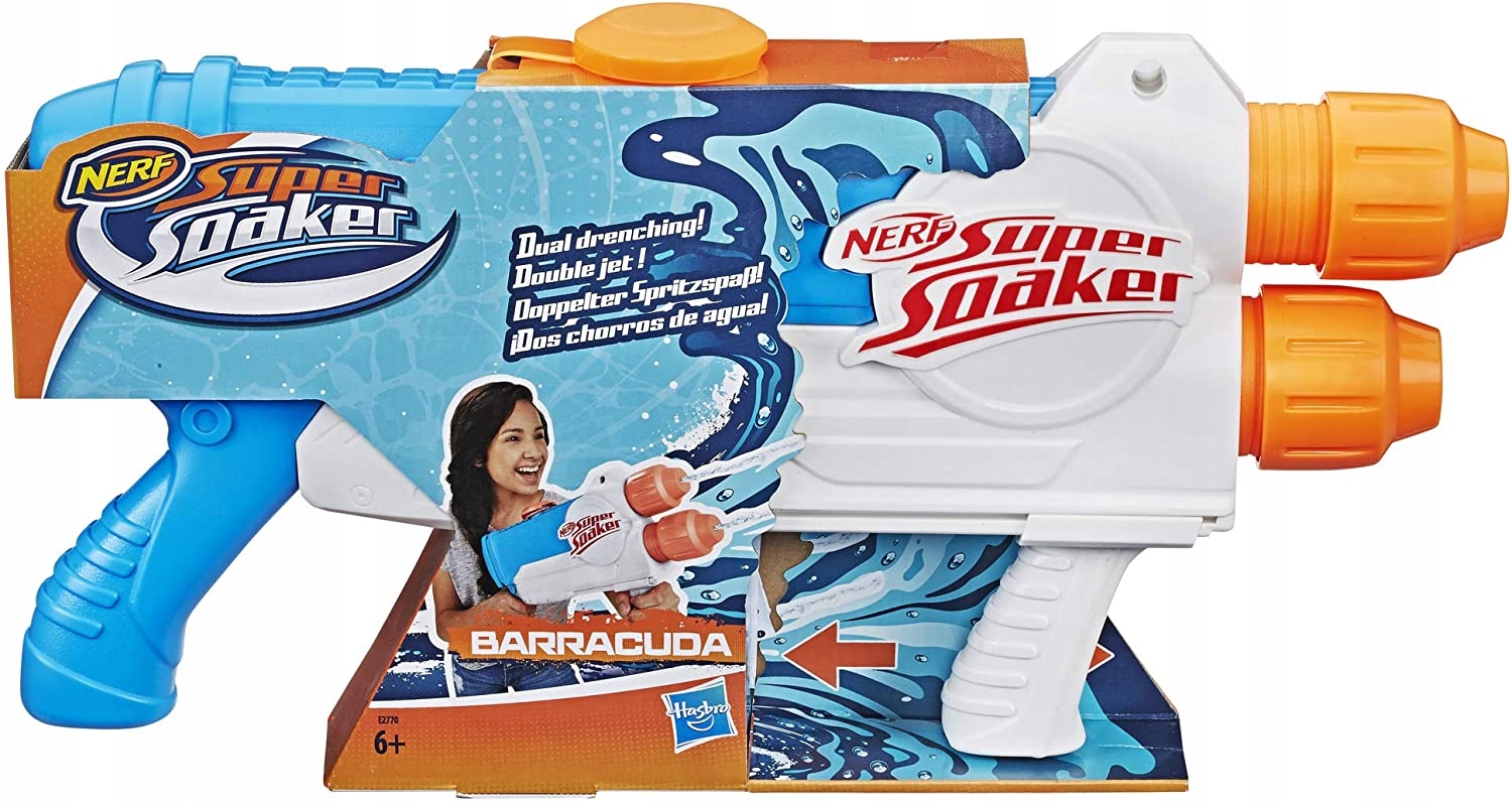 Pistolet na Wodę Nerf Super Soaker Barracuda