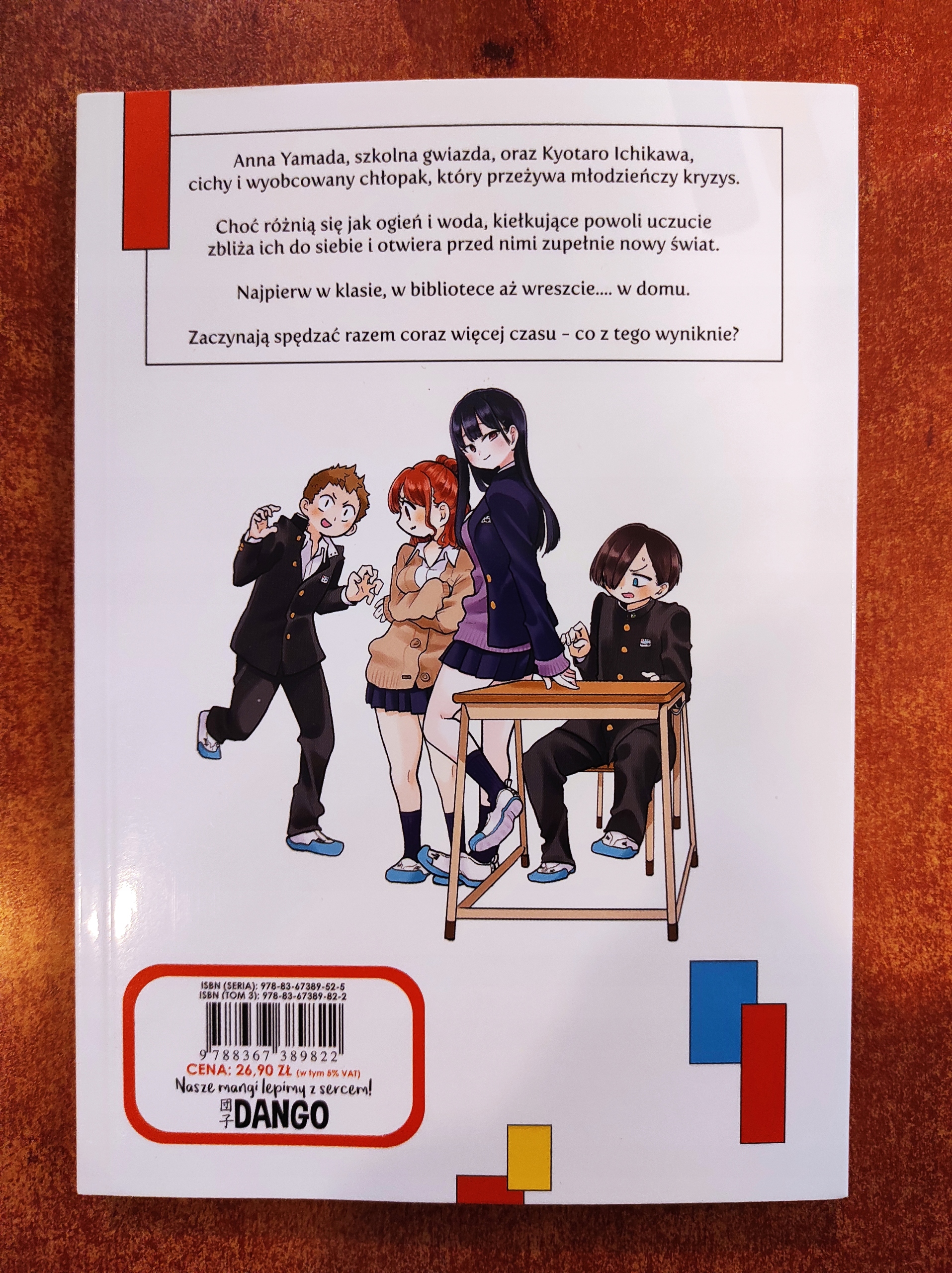 Czarne chmury w moim sercu tom 3 - Dango Wydawnictwo Dango