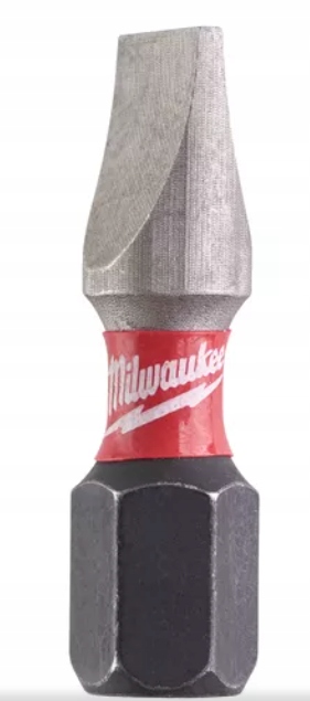Bit Milwaukee Shockwave PŁASKI SL6.5/25 mm 1szt.