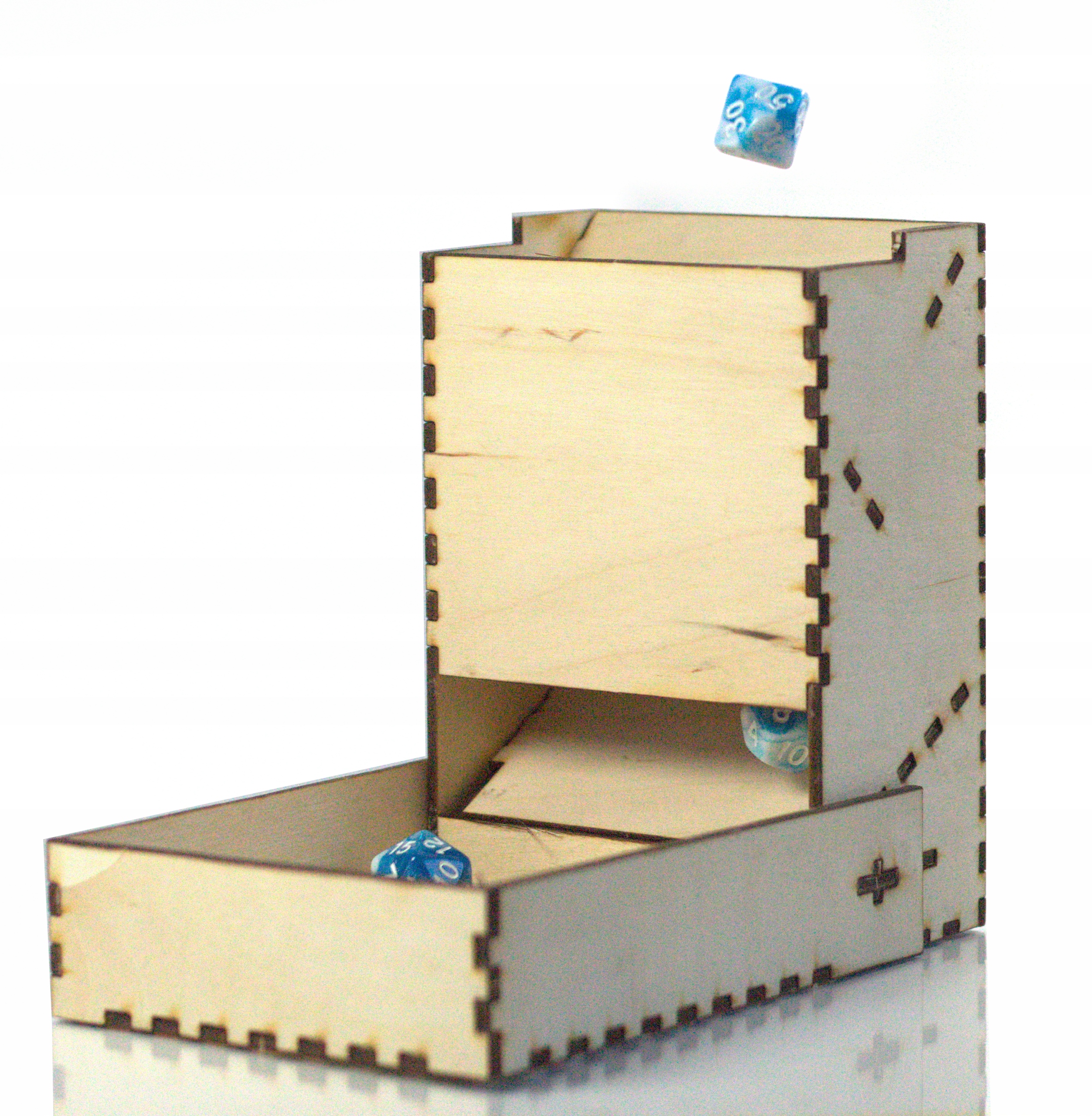 DICE TOWER WIEŻA DO KOŚCI DREWNIANA 15 CM RPG Producent Zrodzone w ogniu