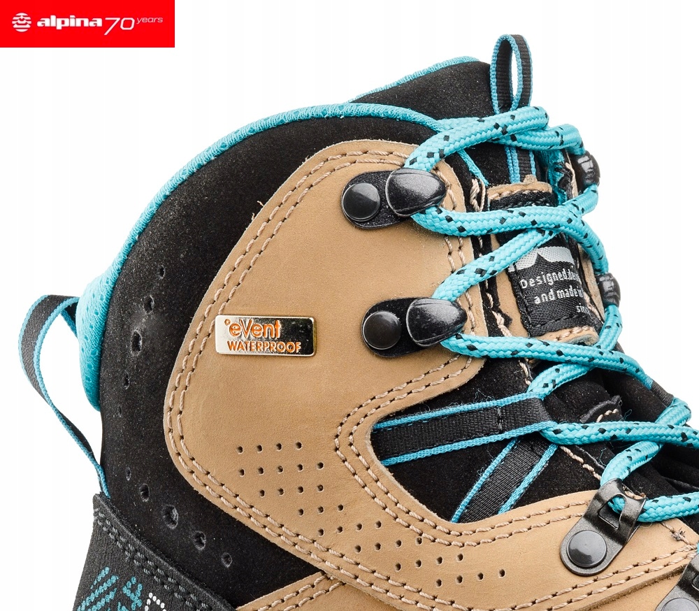 ALPINA IRIS Trekkingowe VIBRAM eVent r.38 Marka Alpina