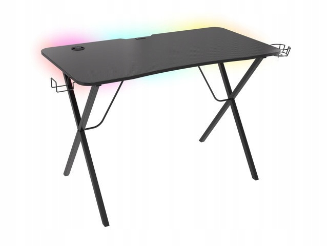 Natec Herný stôl pre hráčov Genesis Holm 200 Rgb podsvietenie