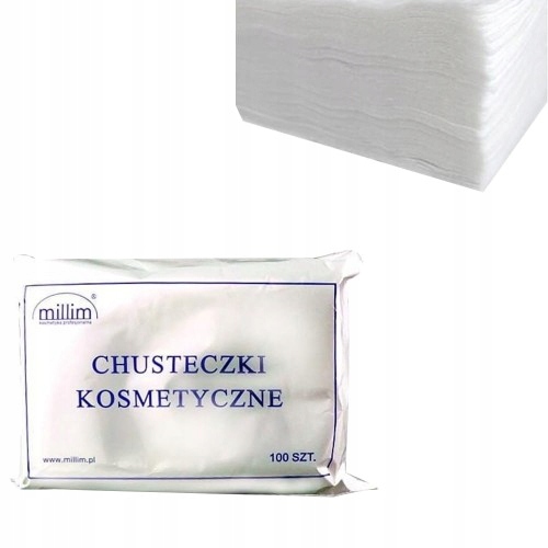 

Chusteczki Chusty Kosmetyczne Małe 20 X 13 100 Szt