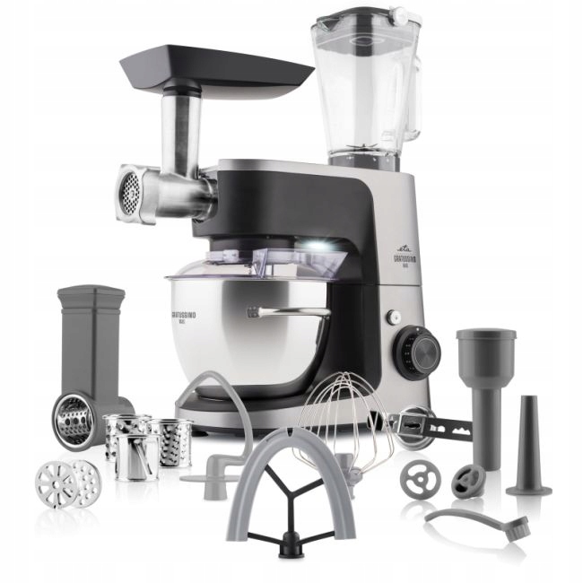 Kuchyňský Robot Planetární Mlýnek Na Maso Mixér 6V1 1200W Led