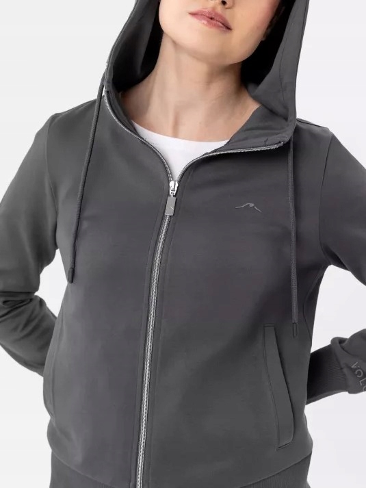 Dámská rozepínací mikina s kapucí s kapucí Volcano B-alexa M