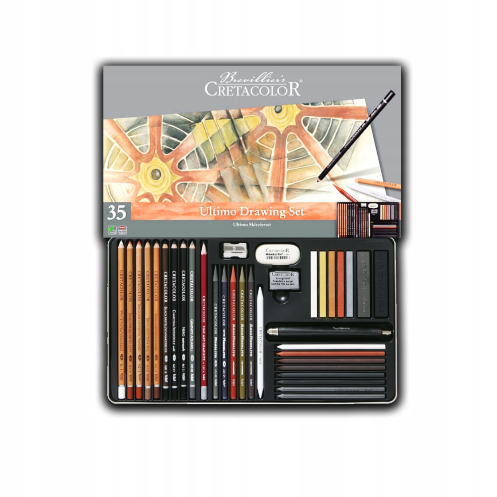 Kreslící sada Ultimo Drawing Set 35ks