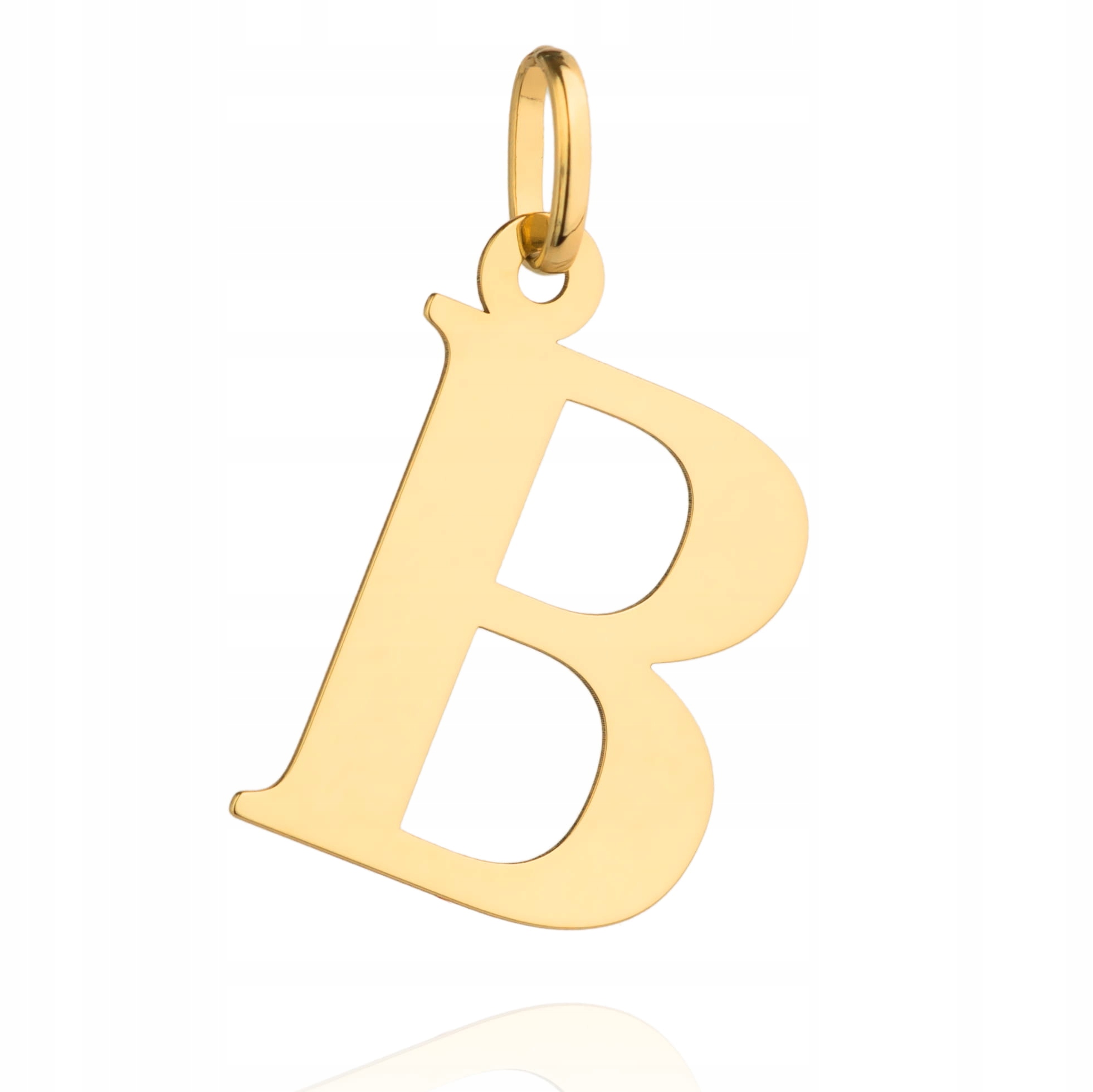 Zlatý přívěsek písmenko B 585 žluté zlato 0.7g velká klasická elegance