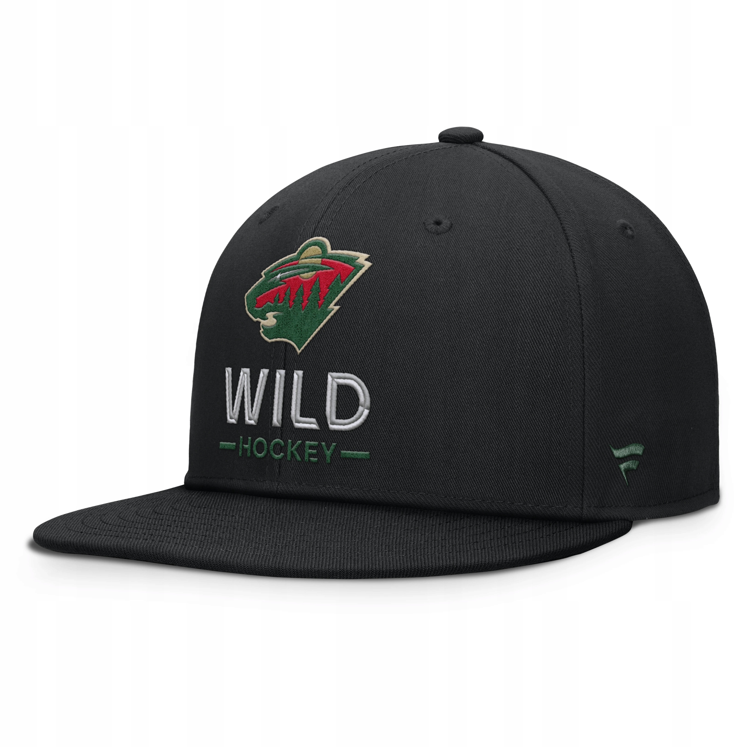 Pánská kšiltovka Minnesota Wild Nhl Authentic Pro A/Cap Flat Brim Square