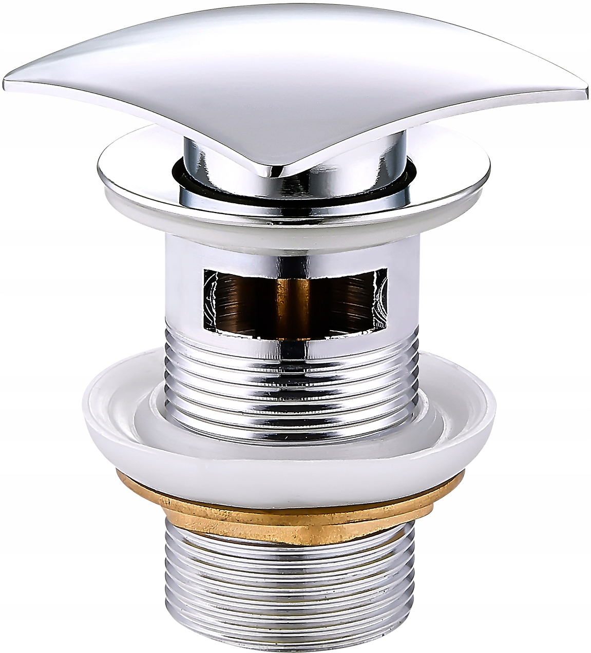 

Mexen Korek Umywalkowy Klik-klak Kwadratowy Chrom