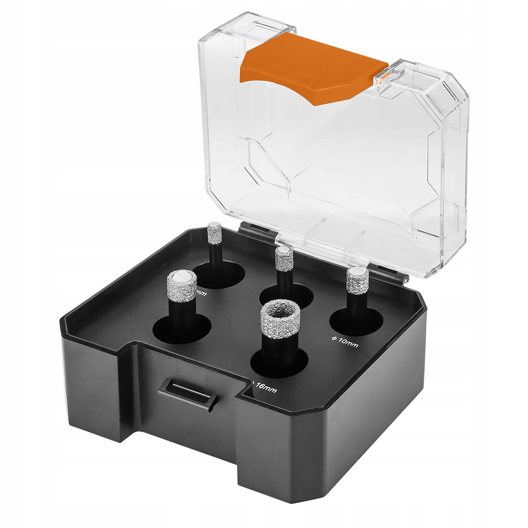 Diamantové děrovačky (6 8 10 12 16 mm) sada 5 ks Neo Tools 55-319