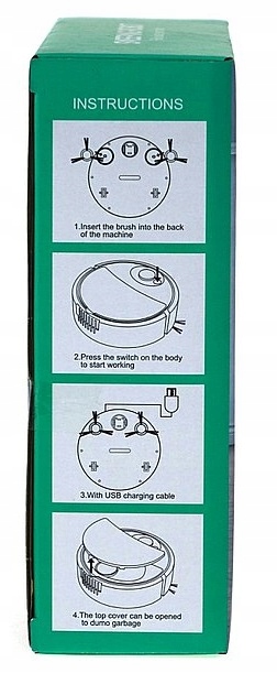 ROBOT SPRZĄTAJĄCY SAMOJEŹDZĄCY ODKURZACZ ZABAWKA Wiek dziecka 3 lata +