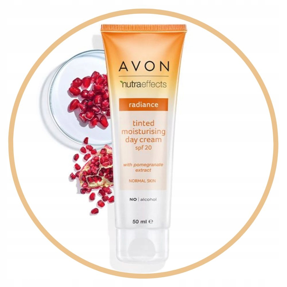 AVON TRUE Nawilżająco-koloryzujący krem do twarzy SPF 20 Marka Avon